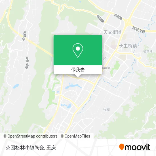 茶园格林小镇陶瓷地图