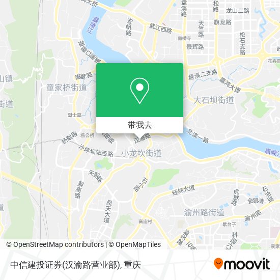 中信建投证券(汉渝路营业部)地图