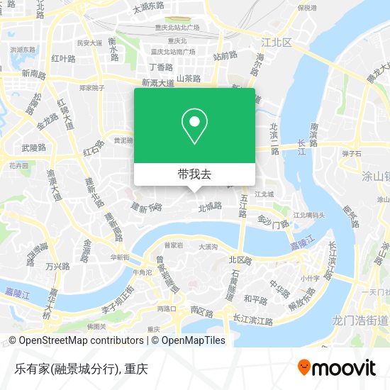乐有家(融景城分行)地图