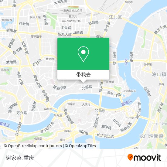谢家菜地图