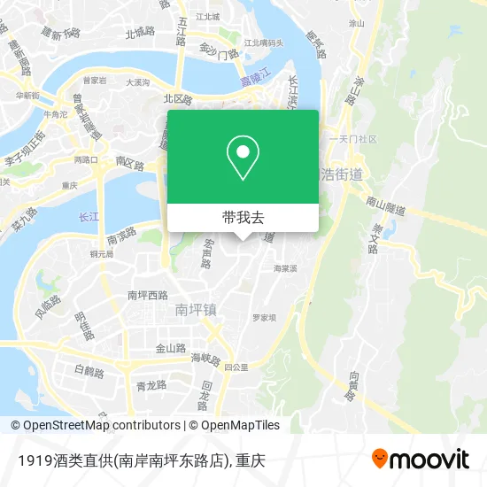1919酒类直供(南岸南坪东路店)地图