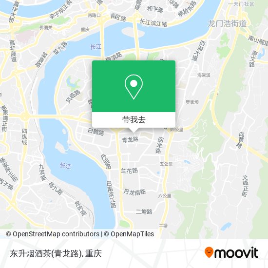 东升烟酒茶(青龙路)地图