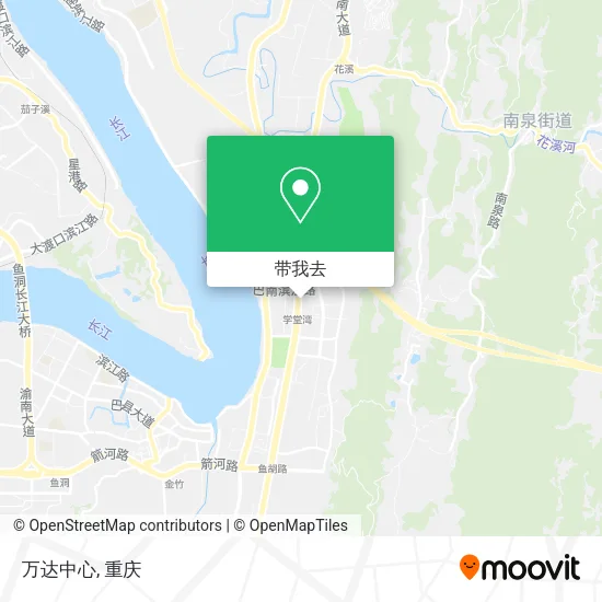 万达中心地图