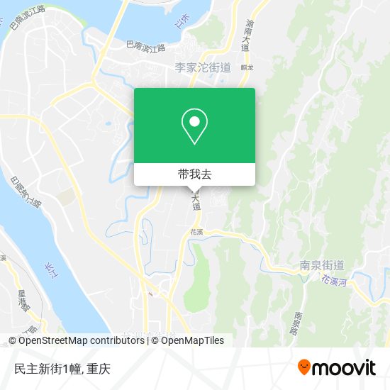 民主新街1幢地图