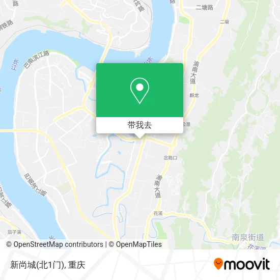 新尚城(北1门)地图