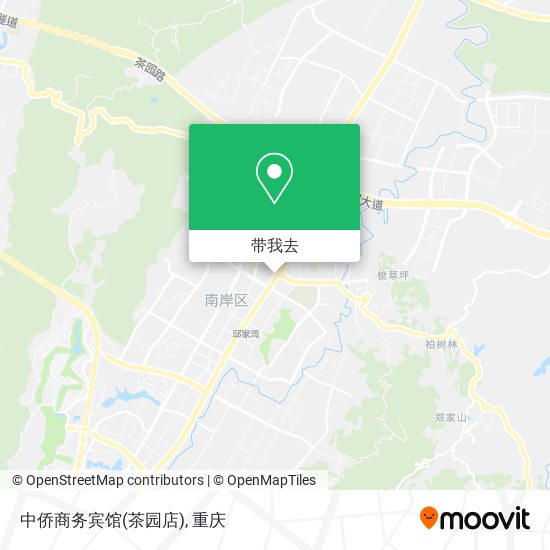 中侨商务宾馆(茶园店)地图