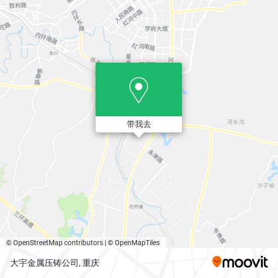 大宇金属压铸公司地图