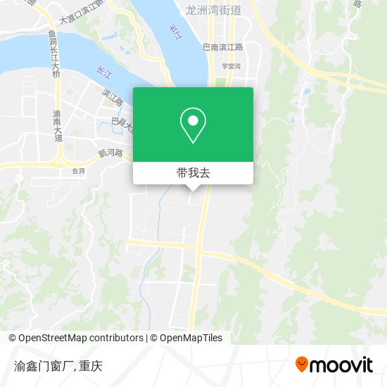 渝鑫门窗厂地图