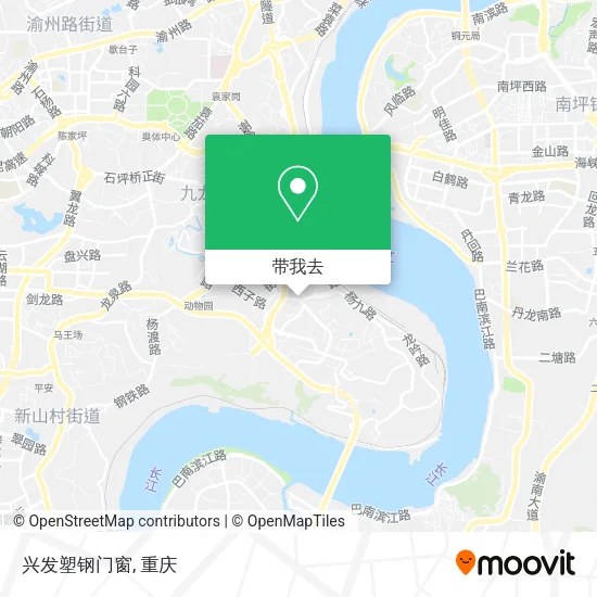 兴发塑钢门窗地图