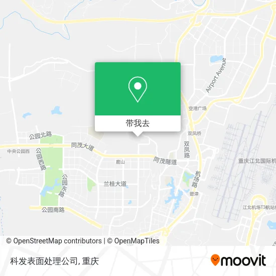 科发表面处理公司地图