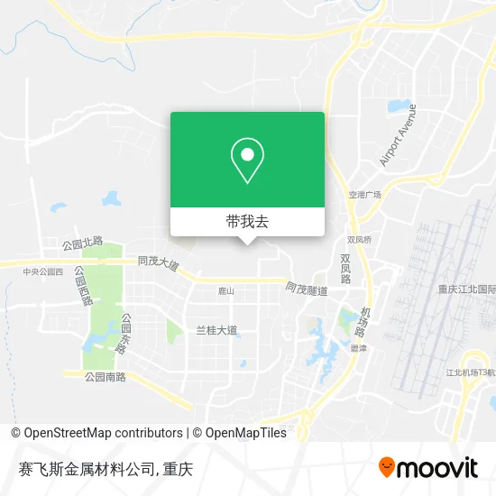 赛飞斯金属材料公司地图