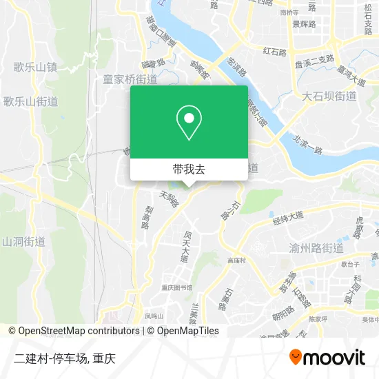 二建村-停车场地图