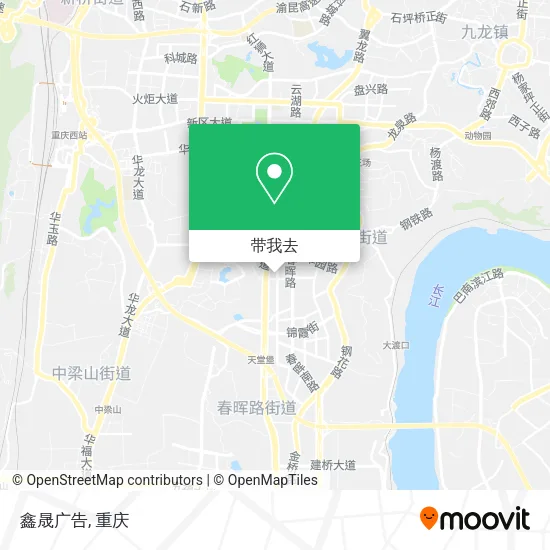 鑫晟广告地图