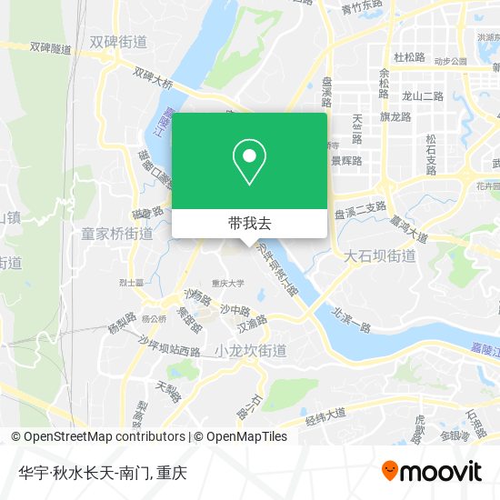 华宇·秋水长天-南门地图