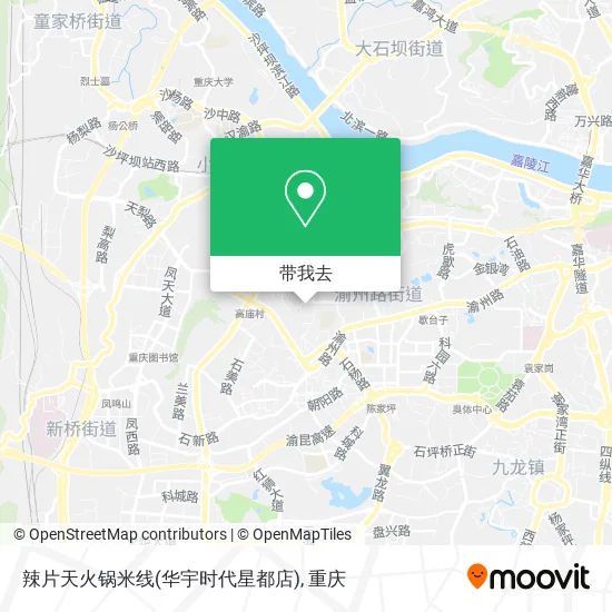 辣片天火锅米线(华宇时代星都店)地图
