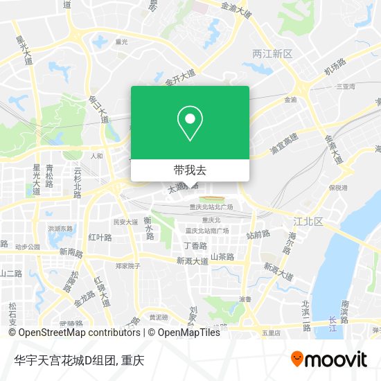 华宇天宫花城D组团地图
