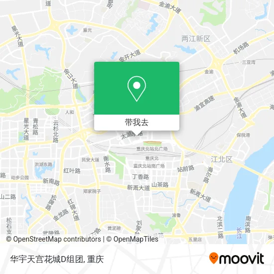 华宇天宫花城D组团地图