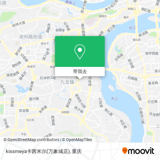 kissmeya卡茜米尔(万象城店)地图