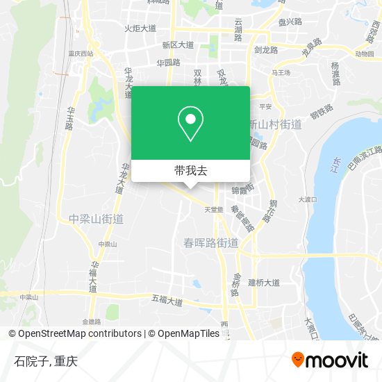石院子地图