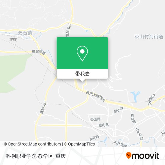 科创职业学院-教学区地图
