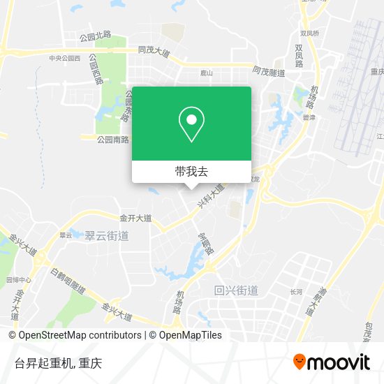 台昇起重机地图