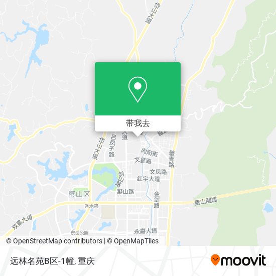 远林名苑B区-1幢地图