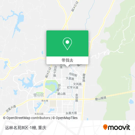 远林名苑B区-1幢地图