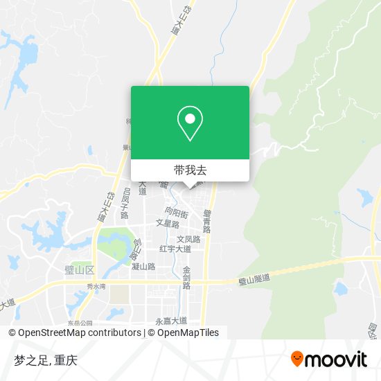梦之足地图
