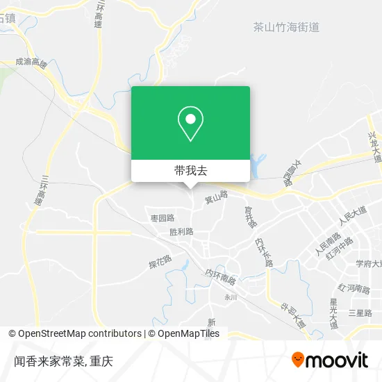 闻香来家常菜地图