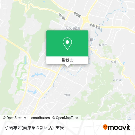 侨诺布艺(南岸茶园新区店)地图