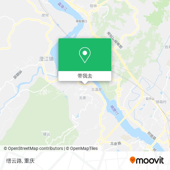 缙云路地图
