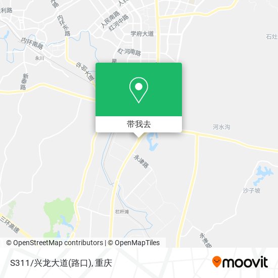 S311/兴龙大道(路口)地图