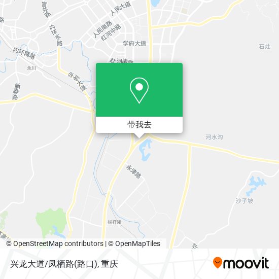兴龙大道/凤栖路(路口)地图