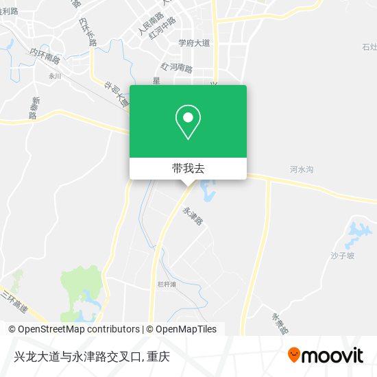 兴龙大道与永津路交叉口地图