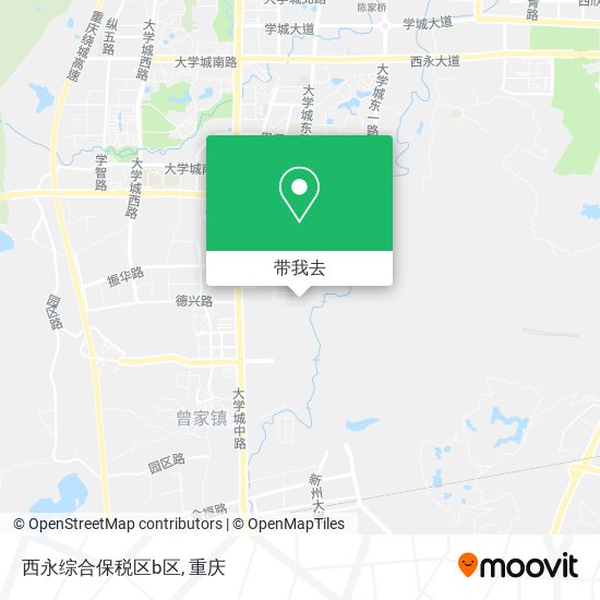西永综合保税区b区地图