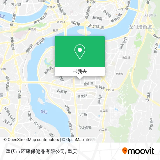重庆市环康保健品有限公司地图