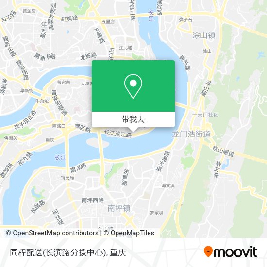同程配送(长滨路分拨中心)地图