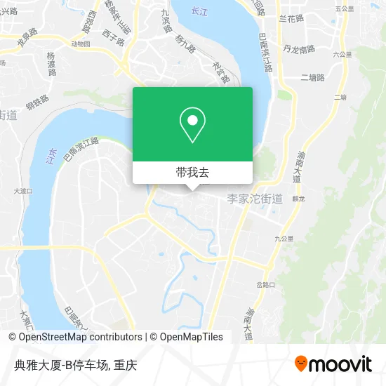 典雅大厦-B停车场地图