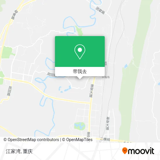 江家湾地图
