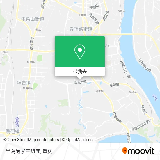 半岛逸景三组团地图