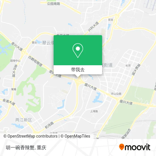 胡一碗香辣蟹地图