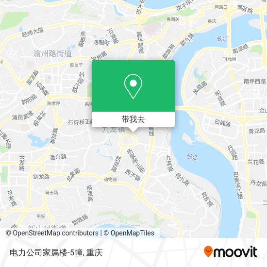 电力公司家属楼-5幢地图