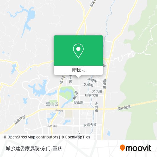 城乡建委家属院-东门地图