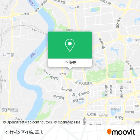 金竹苑2区-1栋地图