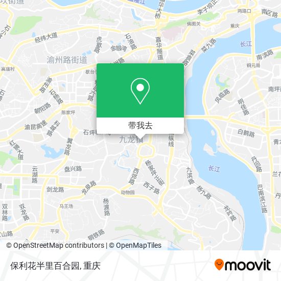 保利花半里百合园地图