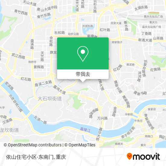 依山住宅小区-东南门地图