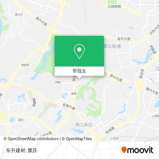 东升建材地图