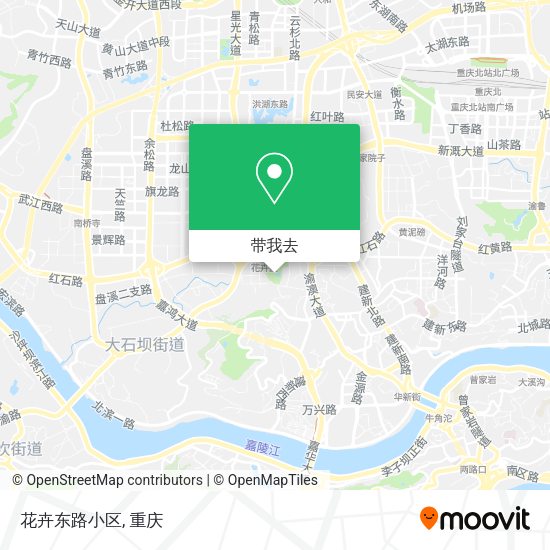 花卉东路小区地图