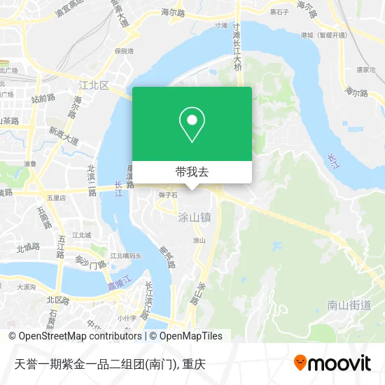 天誉一期紫金一品二组团(南门)地图