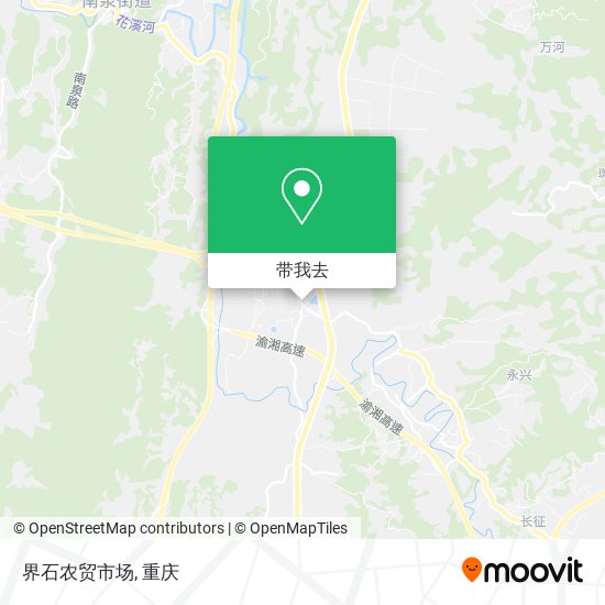 界石农贸市场地图